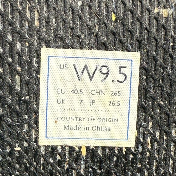 Rothys Shoes Womens Size 9.5 Black & White Chukka Casual Knit Slip On Sneakers - Picture 9 of 10